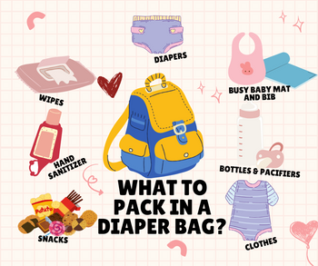 What to pack in a diaper bag
