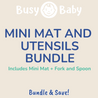 NEW! Mini Mat & Utensil Bundle