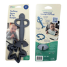Busy Baby pewter teething spoon and toy bungee in packaging