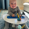 Mini Mat with Toy Straps BLUE