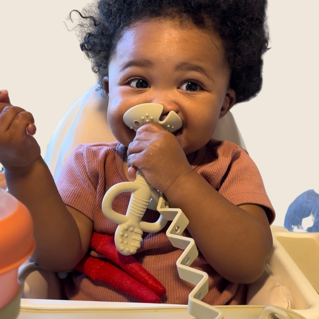 Teether Spoon Target Silicone Teether & Training Spoon | BPA & BPS Free – Busy Baby